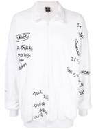 Selfmade By Gianfranco Villegas All-over Embroidered Track Jacket -
