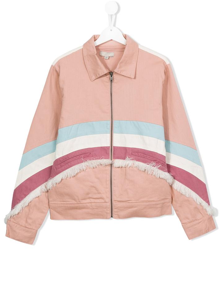 Stella Mccartney Kids Angie Jacket, Girl's, Size: 14 Yrs, Pink/purple