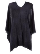 Avant Toi Bat Sleeve Top - Blue