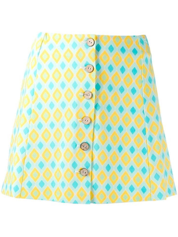 C'est La V.it Mini Skirt - Blue