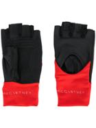 Adidas By Stella Mccartney Fingerless Sports Gloves - Black
