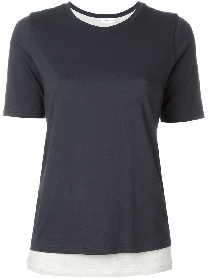 Vince Double Layer T-shirt