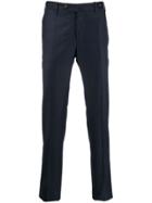 Pt01 Tailored Slim Fit Trousers - Blue