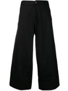 Société Anonyme Cropped Palazzo Trousers - Black