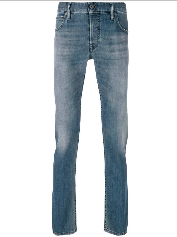 Just Cavalli Contrast Stripe Jeans - Blue