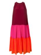 Gianluca Capannolo Colour Block Maxi Dress - Multicolour