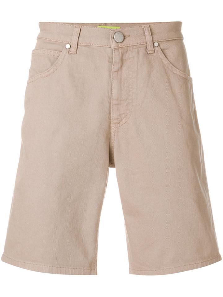 Versace Jeans Bermuda Shorts - Nude & Neutrals
