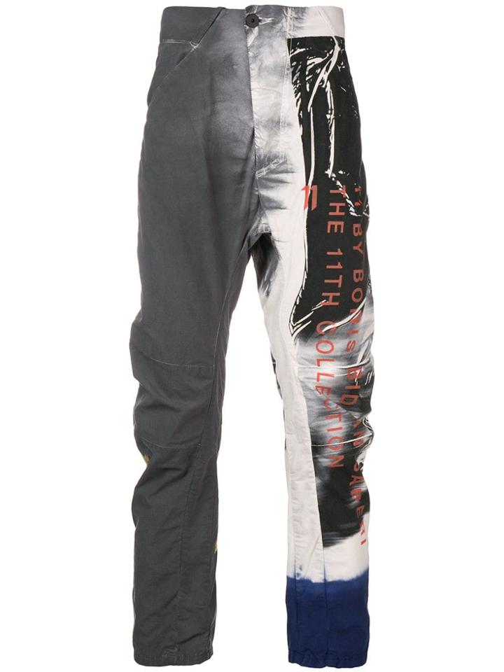 11 By Boris Bidjan Saberi Drop-crotch Trousers - White