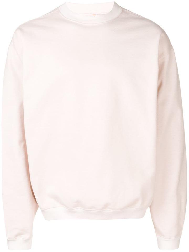 Oamc Logo Print Sweatshirt - Pink