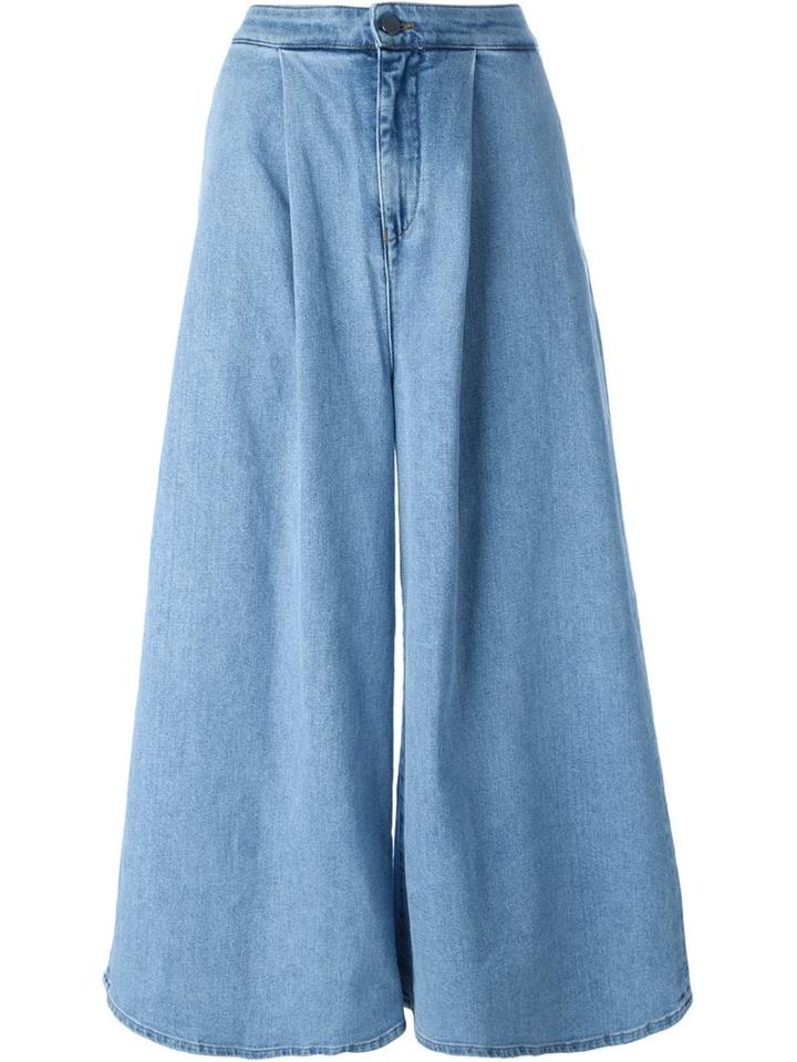Victoria Victoria Beckham Denim Palazzo Pants