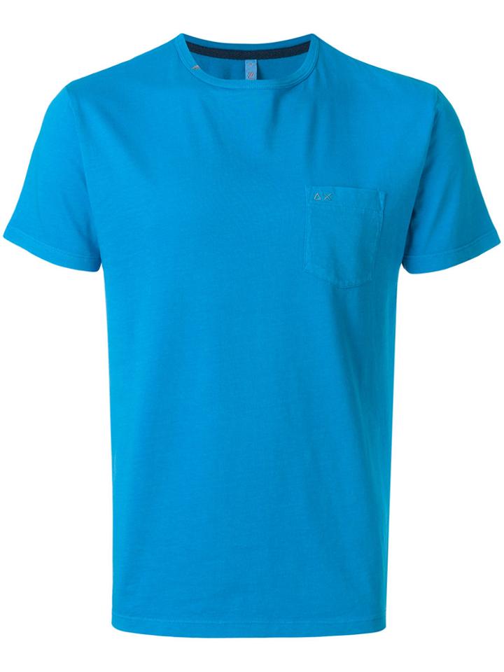 Sun 68 Pocket T-shirt - Blue