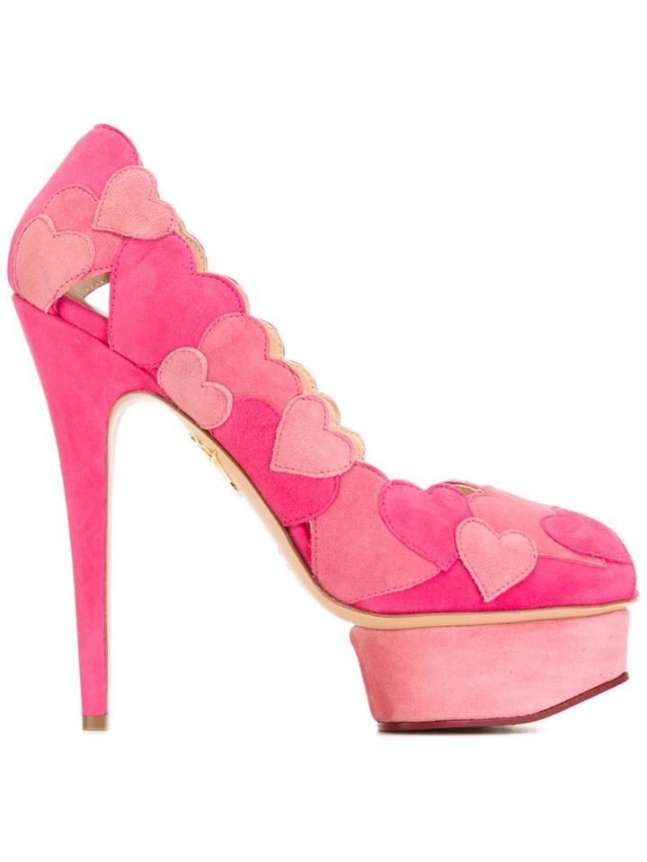 Charlotte Olympia 'love Me' Applique Pumps