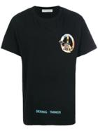 Off-white Printed Crewneck T-shirt - Black