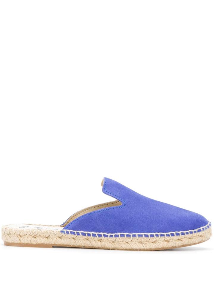 Manebi Slip-on Hamptons Espadrilles - Purple