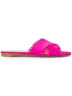 Gianvito Rossi Barth Flat Sandals - Pink