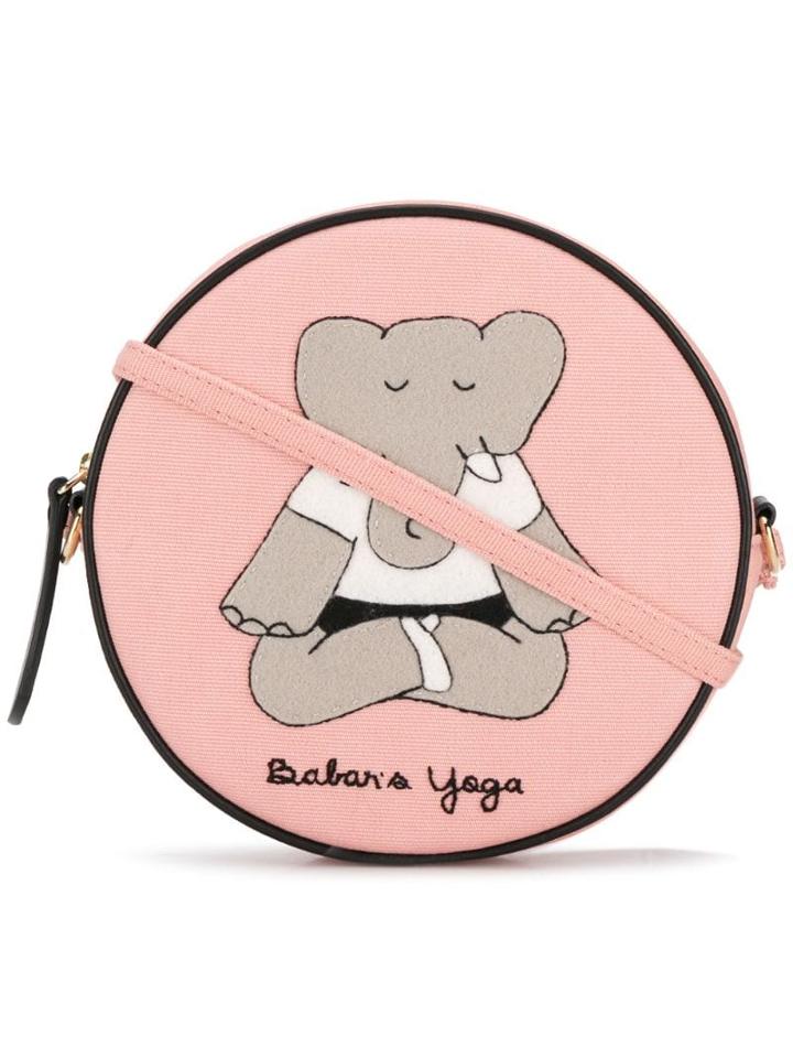 Olympia Le-tan Babar Yoga Shoulder Bag - Pink