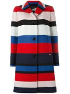 Love Moschino Striped Coat