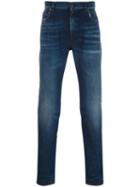 Maison Margiela Straight Leg Jeans, Men's, Size: 34, Blue, Cotton
