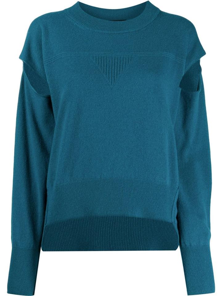 Diesel Cut-out Jumper - Blue