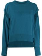 Diesel Cut-out Jumper - Blue