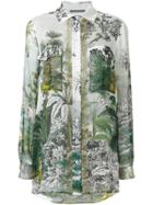 Alberta Ferretti Long Sleeved Gardenia Blouse - Green