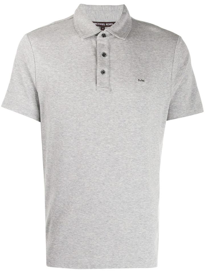 Michael Michael Kors Logo Polo Shirt - Grey