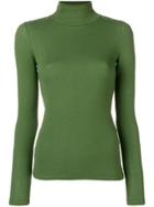 Each X Other Fitted Turtle Neck Sweater - Green