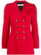 Philosophy Di Lorenzo Serafini Fitted Double-breasted Jacket - Red