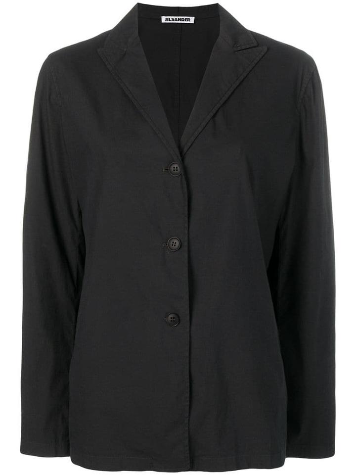 Jil Sander Pre-owned 1990's Single-breasted Jacket - Grey