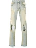 Misbhv - Distressed Slim Fit Jeans - Men - Cotton - 28, Blue, Cotton