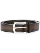 Orciani Etched Snakeskin-effect Belt