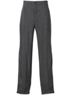 Emporio Armani Loose Fit Trousers - Grey