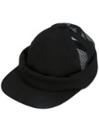 Beton Cire - Casquette Hat - Unisex - Cotton/calf Leather/polyester - One Size, Black, Cotton/calf Leather/polyester