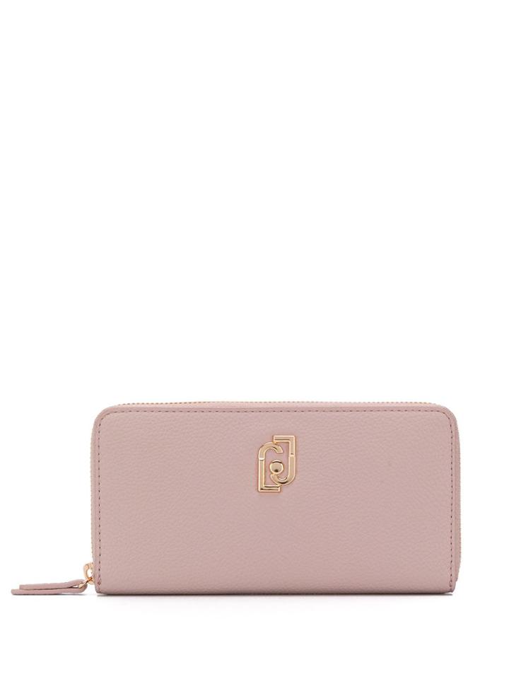 Liu Jo Zip Around Wallet - Pink
