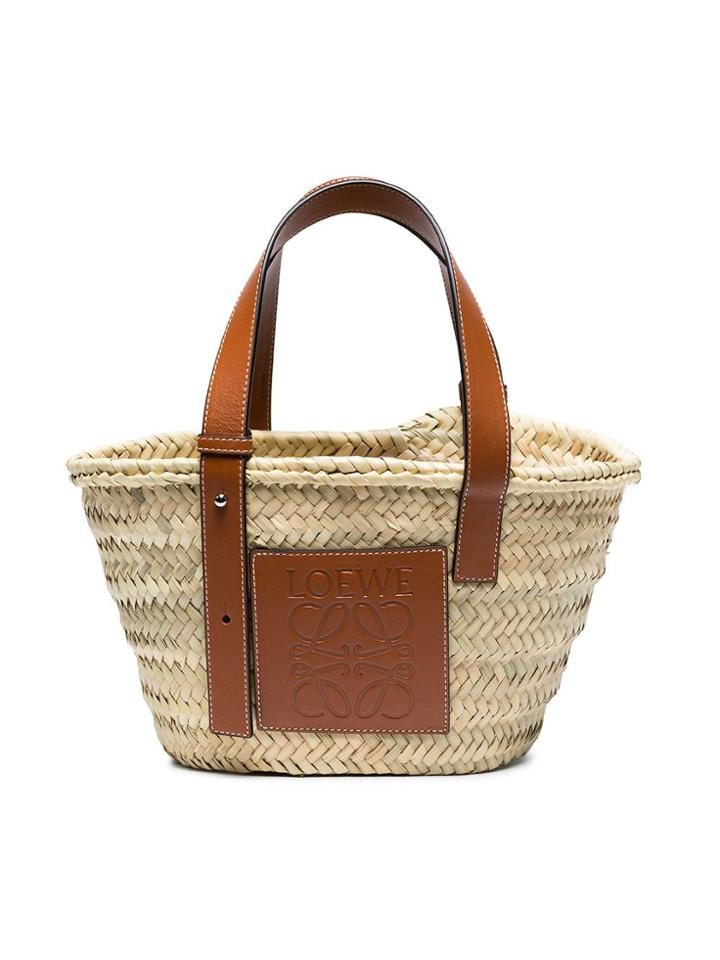 Loewe Natural Tan Small Basket Tote Bag - Neutrals
