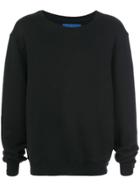 Simon Miller Round Neck Relaxed-fit Sweatshirt - Black