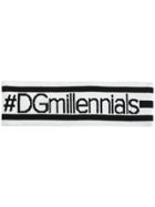 Dolce & Gabbana #dgmillennials Sweat Hairband - White