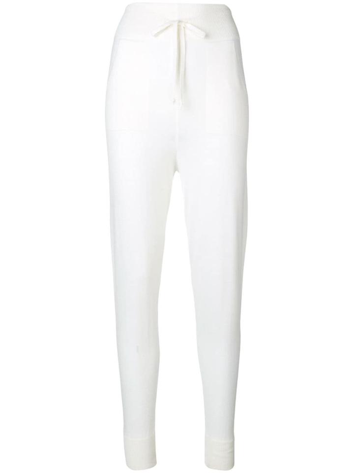 Ermanno Scervino Knitted Joggers - White