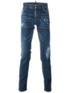 Dsquared2 'slim' Jeans, Men's, Size: 52, Blue, Cotton/spandex/elastane