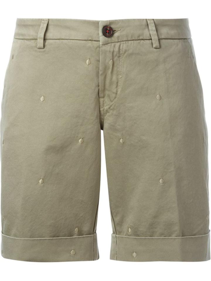Fay Dot Embroidered Shorts