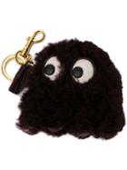 Anya Hindmarch 'pacman' Purse, Women's, Red, Sheep Skin/shearling/suede/leather/metal