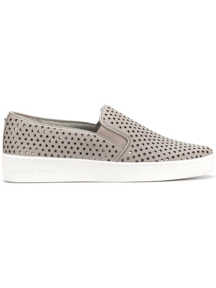 Michael Michael Kors Keaton Slip-on Sneakers - Grey