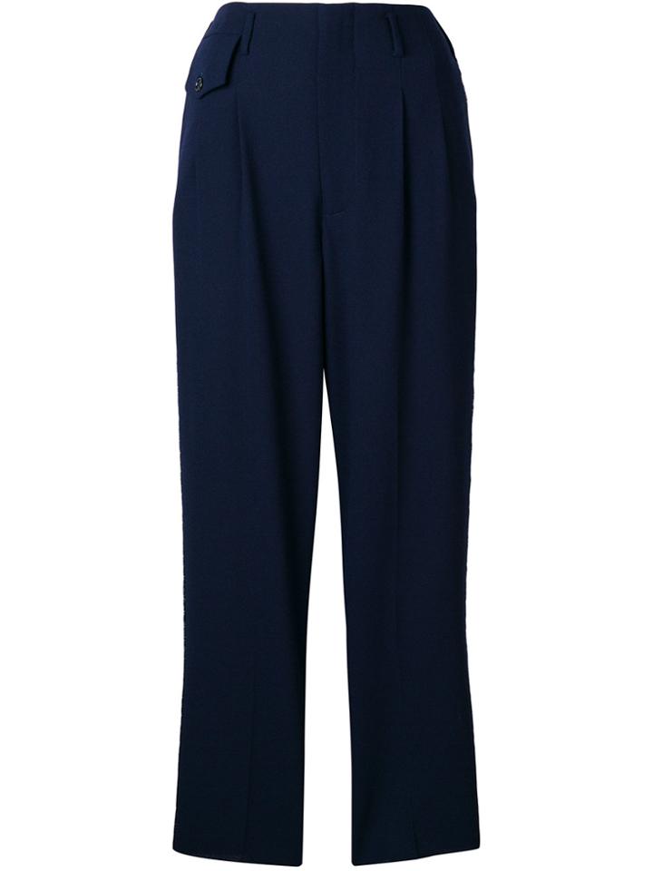 Golden Goose Deluxe Brand Loose Fit Trousers - Blue