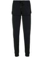 Sàpopa Loose Fit Track Pants - Black