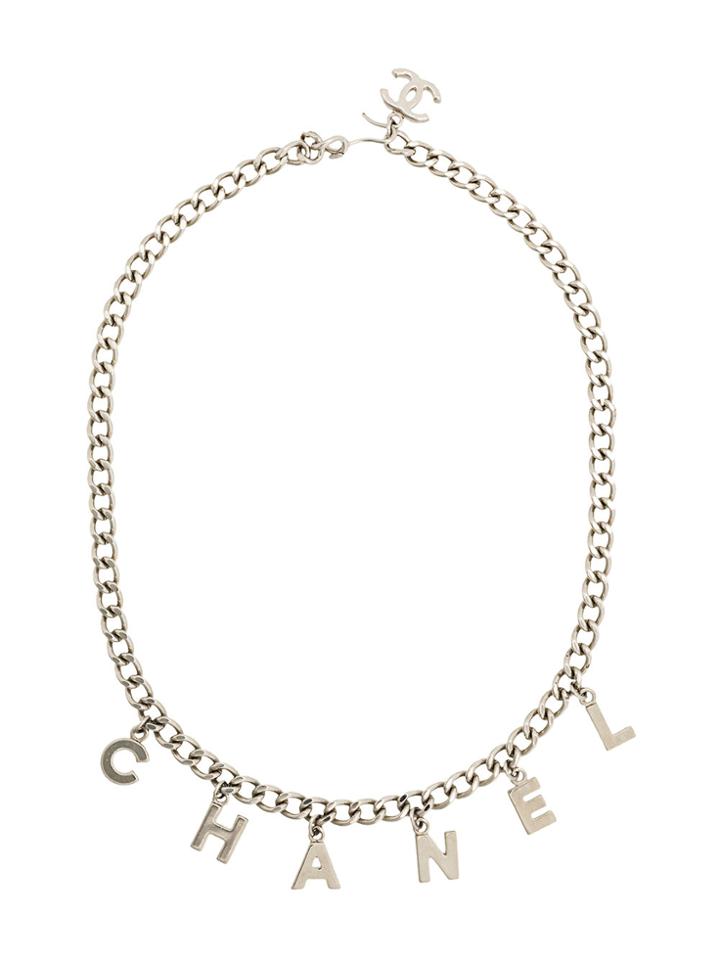 Chanel Vintage 2012 Chanel Letter Charm Necklace - Unavailable