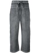 Lost & Found Rooms - Drawstring Pants - Women - Cotton - Xxs, Grey, Cotton