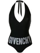 Givenchy Logo One-piece Swimsuit - Black