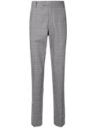 Ck Calvin Klein Check Suit Trousers - Grey