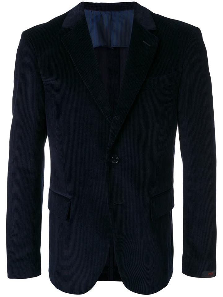 Mp Massimo Piombo Classic Blazer - Blue