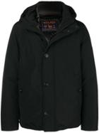 Woolrich Stand Up Collar Padded Jacket - Black